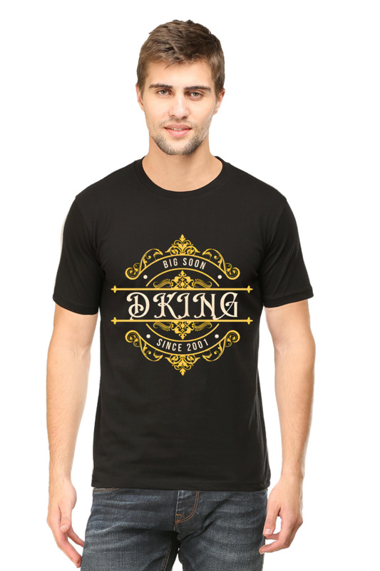 D king collab t-shirt round neck